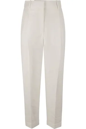 Alexander McQueen Bukser, Dame, Hvid, 2XS, Cady Bukser