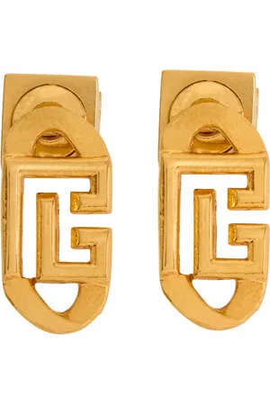 Balmain Tilbehør, Herre, Gul, ONE SIZE, Sync PB messing øreringe