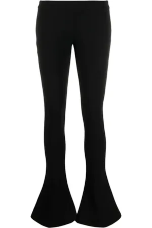 Balmain Bukser, Dame, Sort, S, Uld, Sorte Flare Bukser
