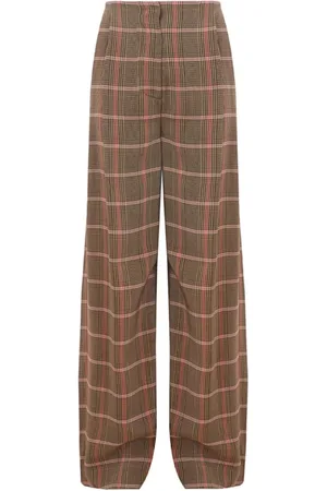 LARDINI Bukser, Dame, Brun, XS, Brune Ternede Palazzo Bukser