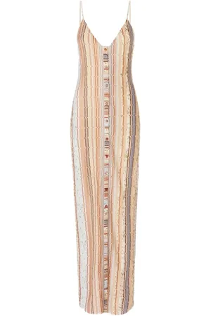 Missoni Kjole, Dame, Flerfarvet, S, Elegant Blomstret Sommerkjole