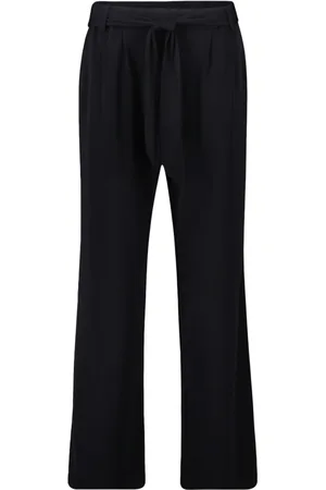 Betty Barclay Bukser, Dame, Sort, XL, Uld, Afslappede bukser med lommer
