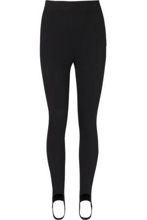Balmain Bukser, Dame, Sort, 2XS, Uld, Formtilpassede strækbukser i kornet uldstof