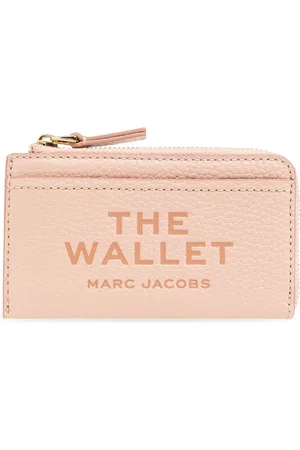 Marc Jacobs Tilbehør, Dame, Lyserød, ONE SIZE, Læder, Wallets & Cardholders