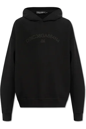 Dolce & Gabbana Sweathshirts & Hoodies, Herre, Sort, XS, Bomuld, Sweatshirts & Hoodies