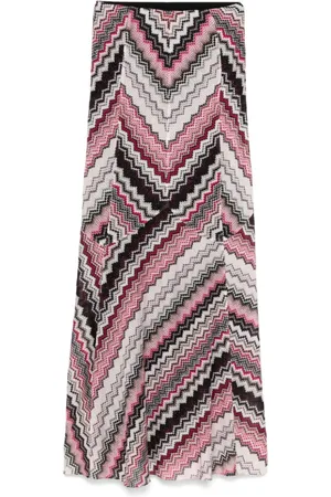 Missoni Nederdel, Dame, Flerfarvet, XS, Multifarvede nederdele til kvinder Ss25