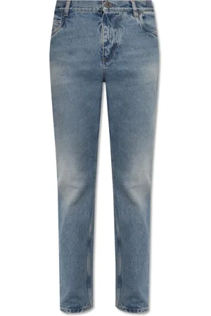 Balmain Jeans, Herre, Blå, W29, Jeans med logo