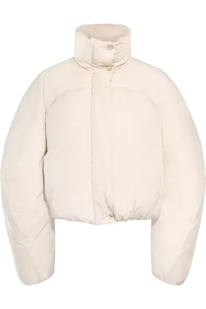 Jacquemus Jakke, Dame, , XS, Creme Pufferjakke Caraco Stil