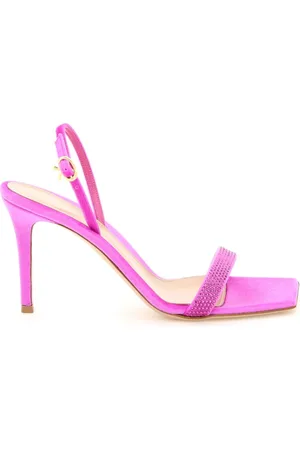 Gianvito Rossi Sko, Dame, Lilla, 36 EU, Uld, Chenille Britney Sandaler