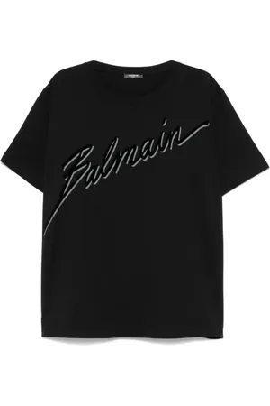 Balmain Top, Herre, Sort, L, Sorte T-shirts og Polos