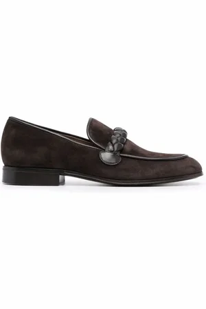 Gianvito Rossi Sko, Herre, Brun, 41 EU, Uld, Suede Moka Stilfuld Sko