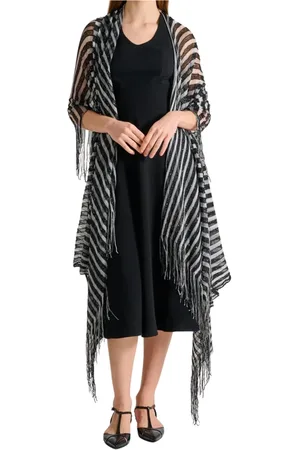 Missoni Jakke, Dame, Sort, ONE SIZE, Hvide Jakker med Unik Stil