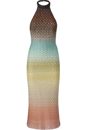 Missoni Kjole, Dame, Flerfarvet, S, Uld, Stilfulde Kjoler til Kvinder