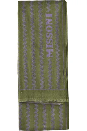 Missoni Tilbehør, Dame, Grøn, ONE SIZE, Uld, Tørklæde