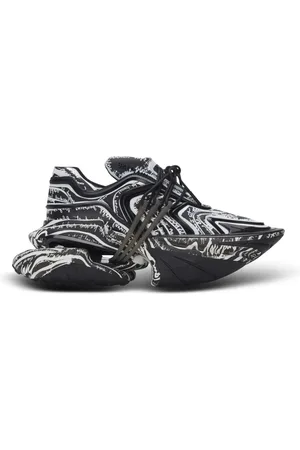 Balmain Sko, Herre, Flerfarvet, 40 EU, Uld, Unicorn Wave Træningssko