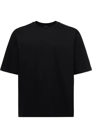 HERNO Top, Herre, Sort, 4XL, Sort Crewneck T-shirts og Polos