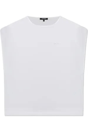Balmain Top, Dame, Hvid, S, Uld, Silke top