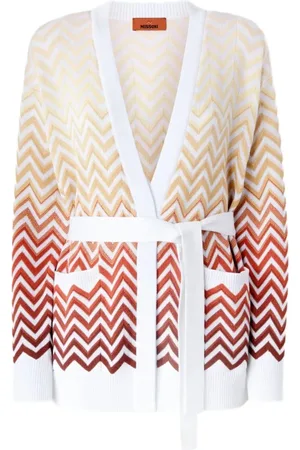 Missoni Strik, Dame, Flerfarvet, M, Bomuld, Mørkegrå Cardigan Strikvarer Essentiel