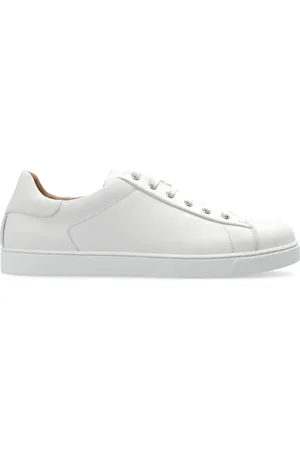 Gianvito Rossi Sko, Herre, Hvid, 45 EU, Sneakers Low Top