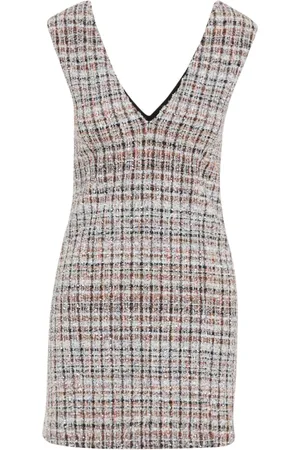 Missoni Kjole, Dame, Flerfarvet, 2XS, Uld, Kort Rust Pink Kjole