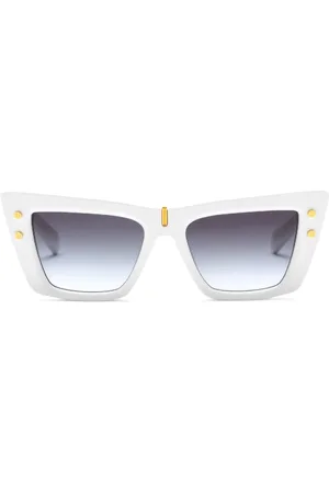 Balmain Tilbehør, unisex, Hvid, ONE SIZE, B-Eye Solbriller