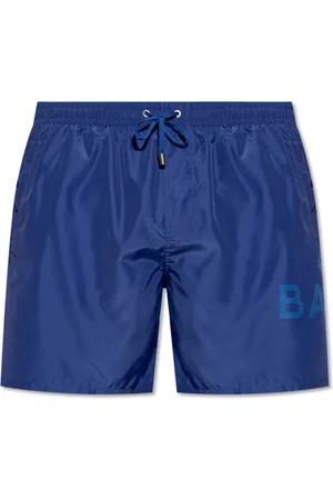 Balmain Badetøj, Herre, Blå, S, Polyester, Badeshorts