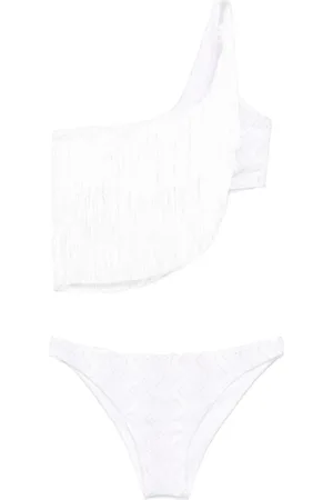 Missoni Badetøj, Dame, Hvid, M, Uld, Stilfuldt Bikini til Strandelskere