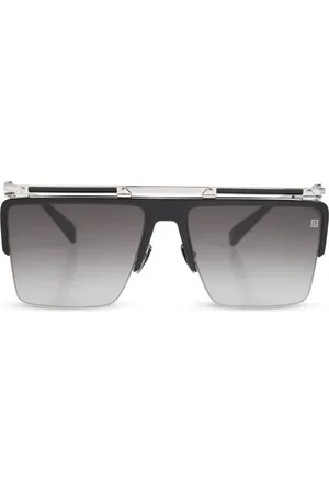 Balmain Tilbehør, Herre, Grå, 61 MM, Uld, Solbriller