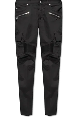 Balmain Bukser, Herre, Sort, W31, Bomuld, Fragtbukser