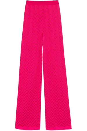 Missoni Bukser, Dame, Lyserød, XS, Uld, Stilfulde Bukser til enhver lejlighed