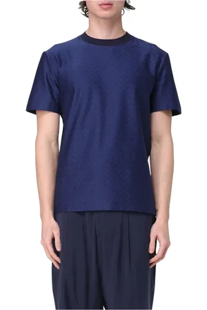Missoni Top, Herre, Blå, L, Kortærmet T-shirt
