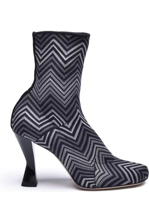 Missoni Sko, Dame, Grå, 37 EU, Læder, Støvle