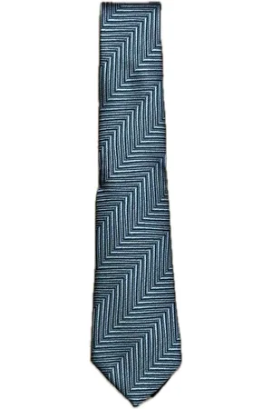 Missoni Tilbehør, Herre, Blå, ONE SIZE, Silkeslips Blå/Grå/Lys Blå