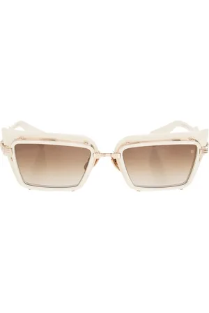 Balmain Tilbehør, unisex, Hvid, ONE SIZE, Uld, Beundringsværdige solbriller