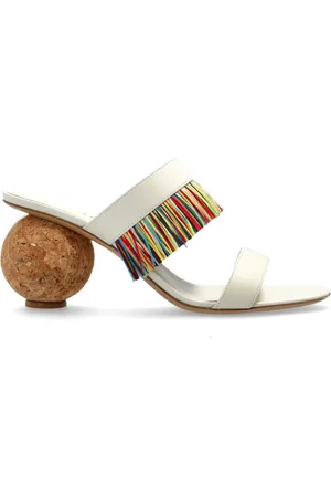 Salvatore Ferragamo Sko, Dame, , 39 EU, Uld, Hælede mules