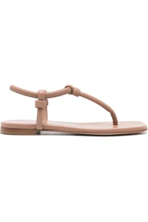 Gianvito Rossi Sko, Dame, , 41 EU, T-Bar Rem Flade Sandaler