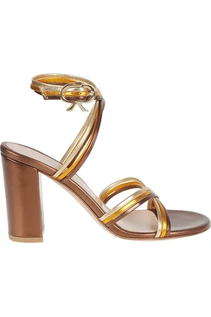 Gianvito Rossi Sko, Dame, Brun, 40 EU, Brun Sandaler Hæv Stil Komfortabelt Chic