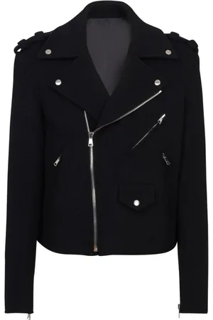 Balmain Jakke, Herre, Sort, XL, Uld, Sort uld Peacoat jakke