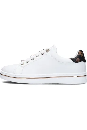 Guess Sko, Dame, Hvid, 38 EU, Uld, Elegante hvide sneakers til kvinder