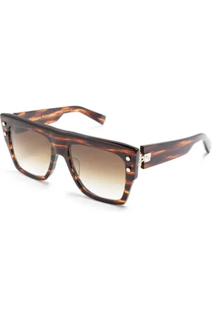 Balmain Tilbehør, unisex, Brun, 56 MM, Optical Frame