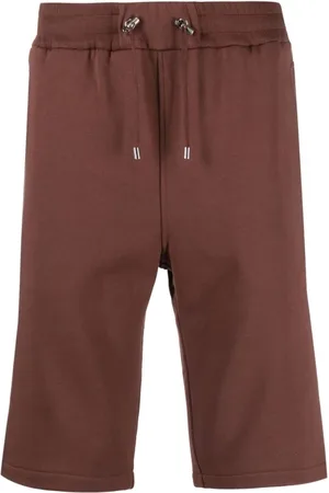 Balmain Shorts, Herre, Brun, XL, Bomuld, Shorts
