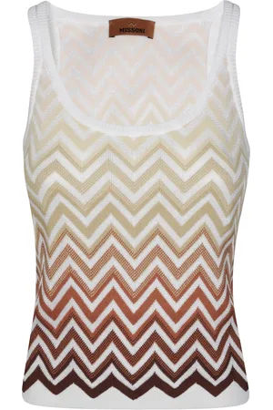 Missoni Top, Dame, Flerfarvet, S, Uld, Stilfuld Top til Modeentusiaster