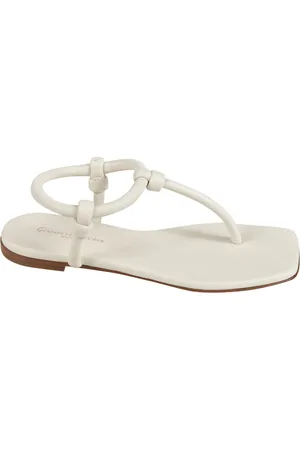 Gianvito Rossi Sko, Dame, Hvid, 39 1/2 EU, Hvide Sandaler Elegant Sommerstil