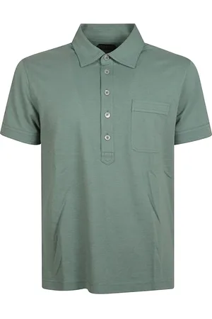 Tom Ford Top, Herre, Blå, L, Bomuld, Strikkede Polo Skjorter Kollektion