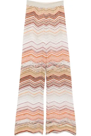 Missoni Bukser, Dame, Flerfarvet, S, Polyester, Multifarvede bukser til kvinder Ss25