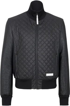 Balmain Jakke, Herre, Sort, XL, Uld, Main Lab bomberjakke