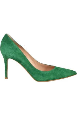 Gianvito Rossi Sko, Dame, Grøn, 36 EU, Læder, Sko