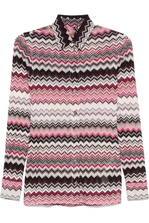 Missoni Bluser & Skjorter, Dame, Flerfarvet, S, Uld, Multifarvede skjorter til kvinder
