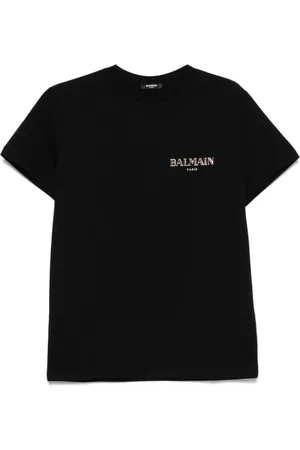 Balmain Top, Herre, Sort, M, Sorte T-shirts og Polos