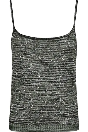 Missoni Top, Dame, Flerfarvet, M, Ærmeløs Sommer Top
